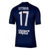 Paris Saint-Germain Vitinha #17 Hjemmedrakt 2025-26 Kortermet